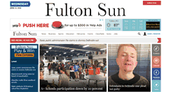 Desktop Screenshot of fultonsun.com